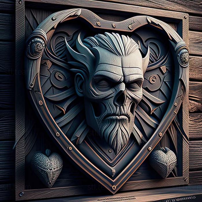 3D model The Witcher 3 Wild Hunt  Hearts of Stone game (STL)